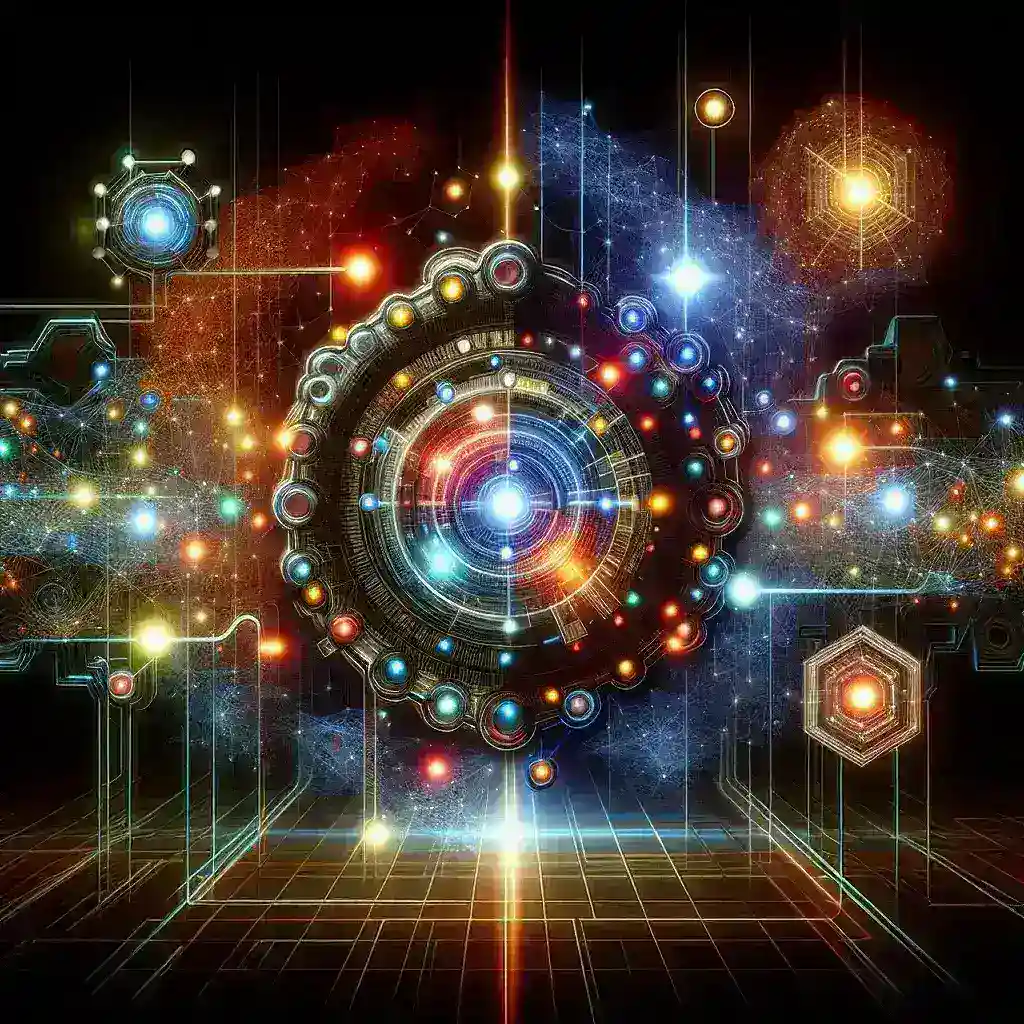 "User interacting with a visual representation of Scraper APIs for data extraction, showcasing advanced technology and innovative features in the 2024 data management landscape."