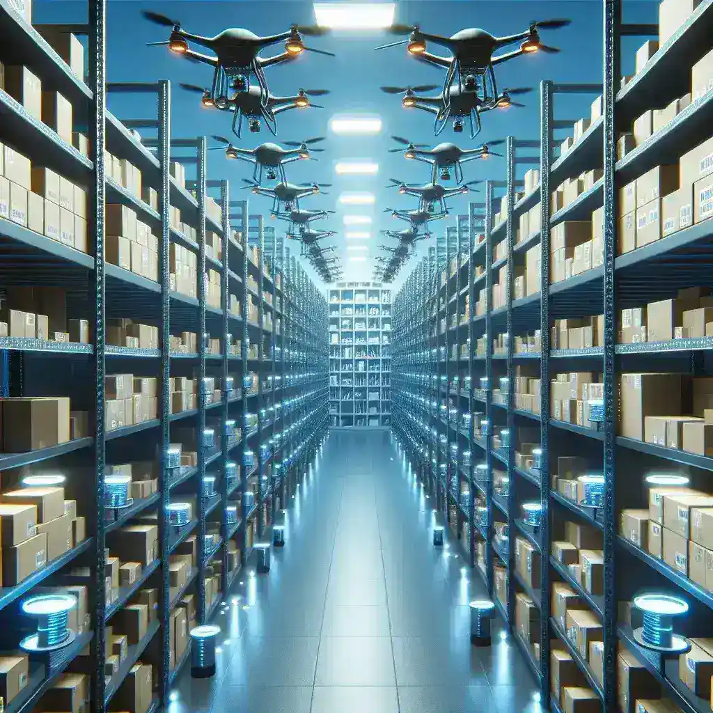Amazon Expands Drone Warehouse Inventory Scanning Pilots